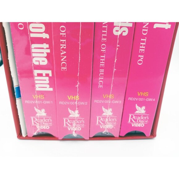 Great Battles Of World War II VHS Box Set Europe Vol 1-4 Readers Digest Video - Picture 5 of 14